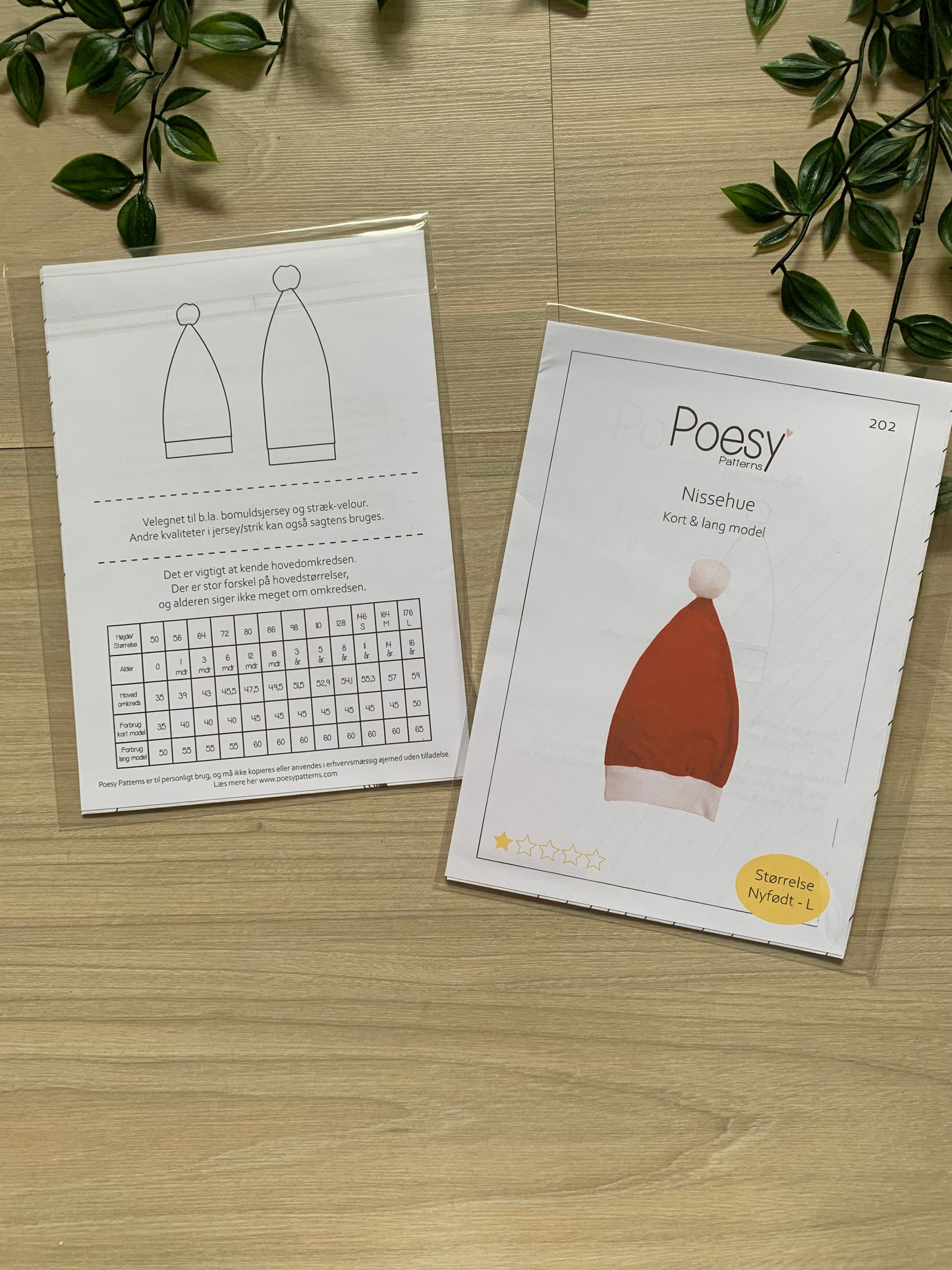 Nissehue, str nyfødt-voksen 🎅🏻