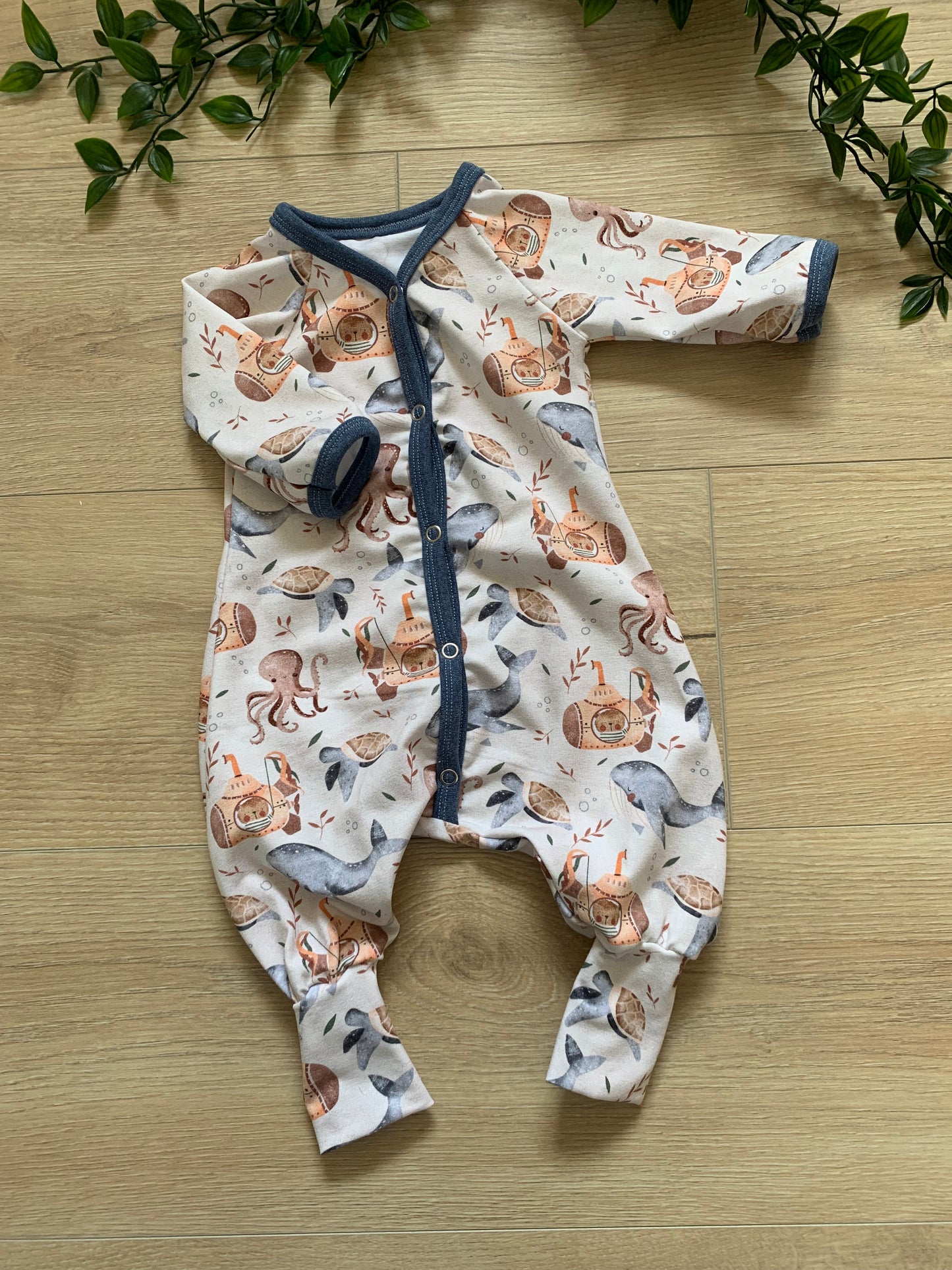 Heldragt m/ havtema, str 50 🐳