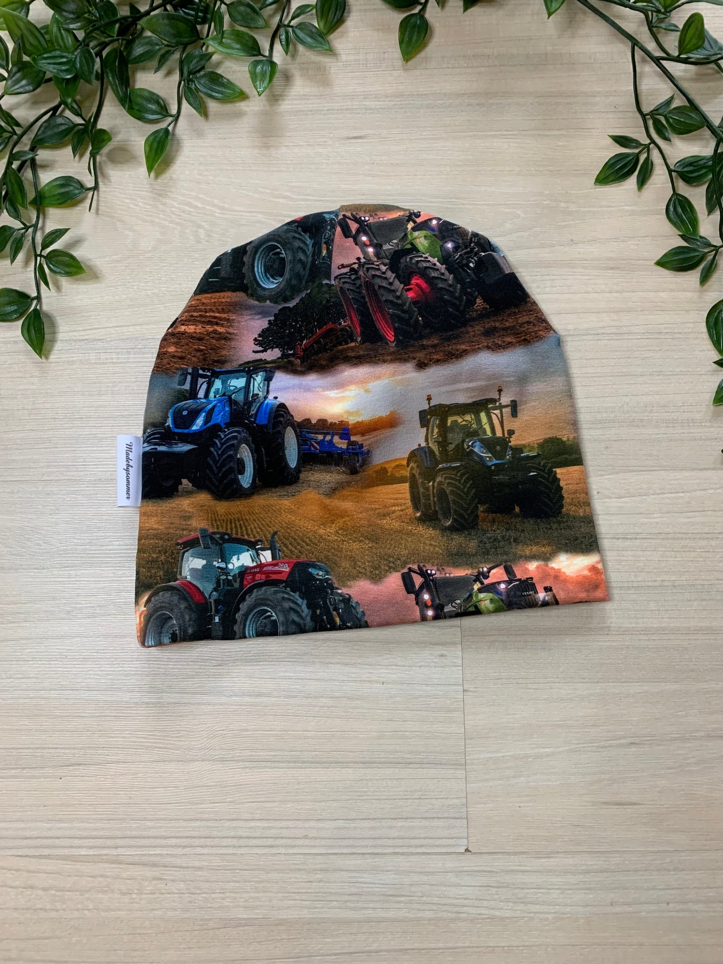 Top hue m/ traktor, str 92/98/104 🚜