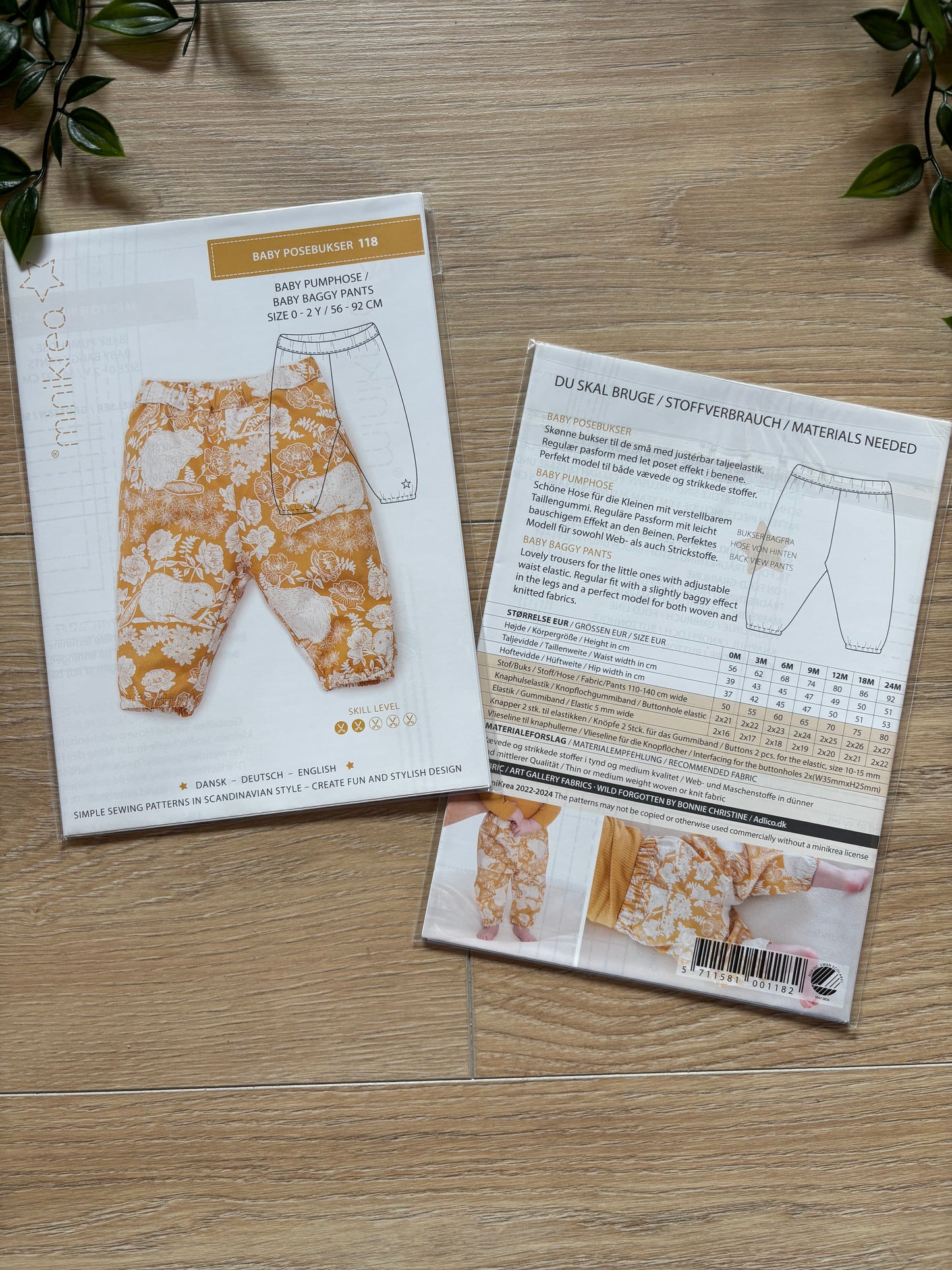 Minikrea posebukser 0-2 år 👶🏼