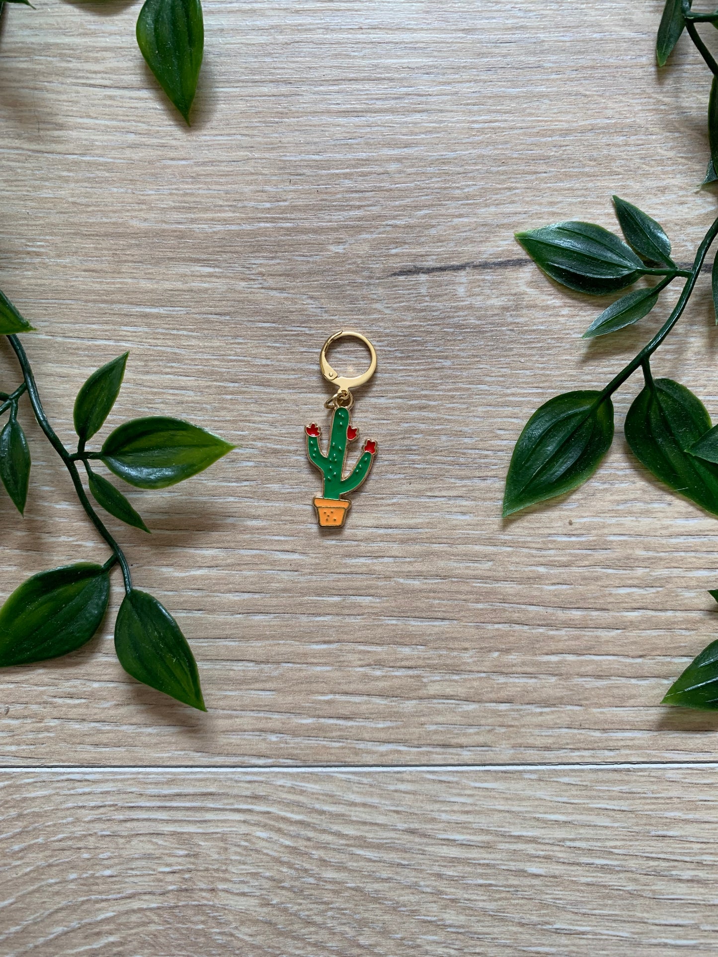 Maskemarkør,kaktus i orange potte 🌵