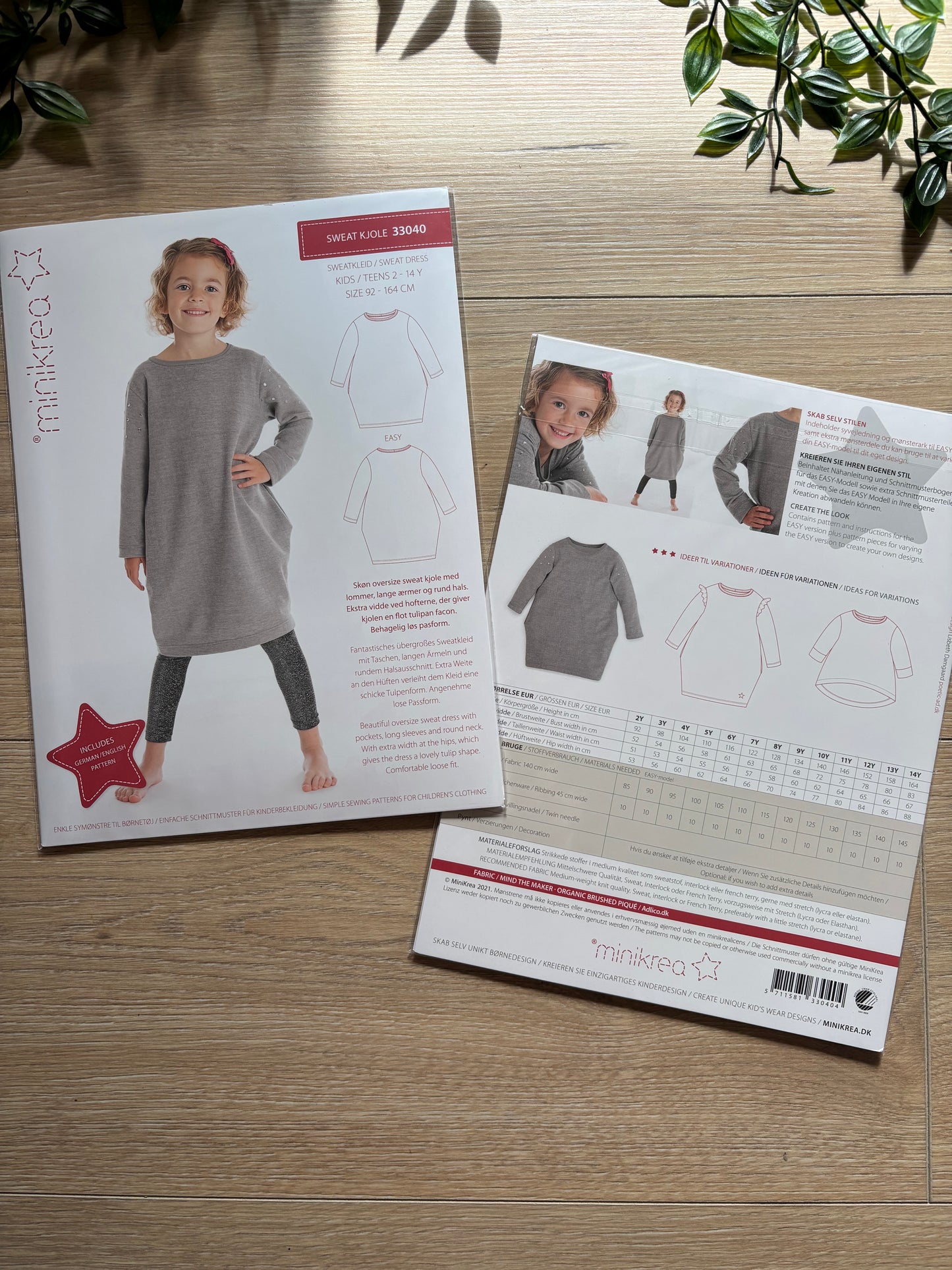 Sweat kjole børn 👧🏼