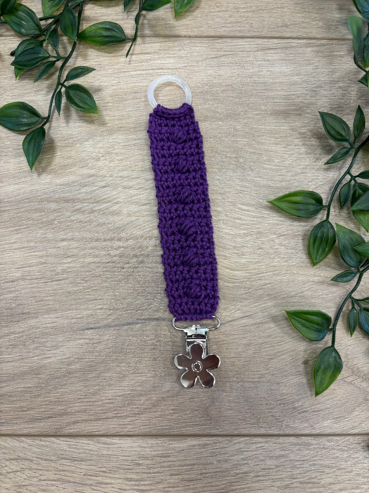 Lille suttesnor m/ blomster clips 🌸