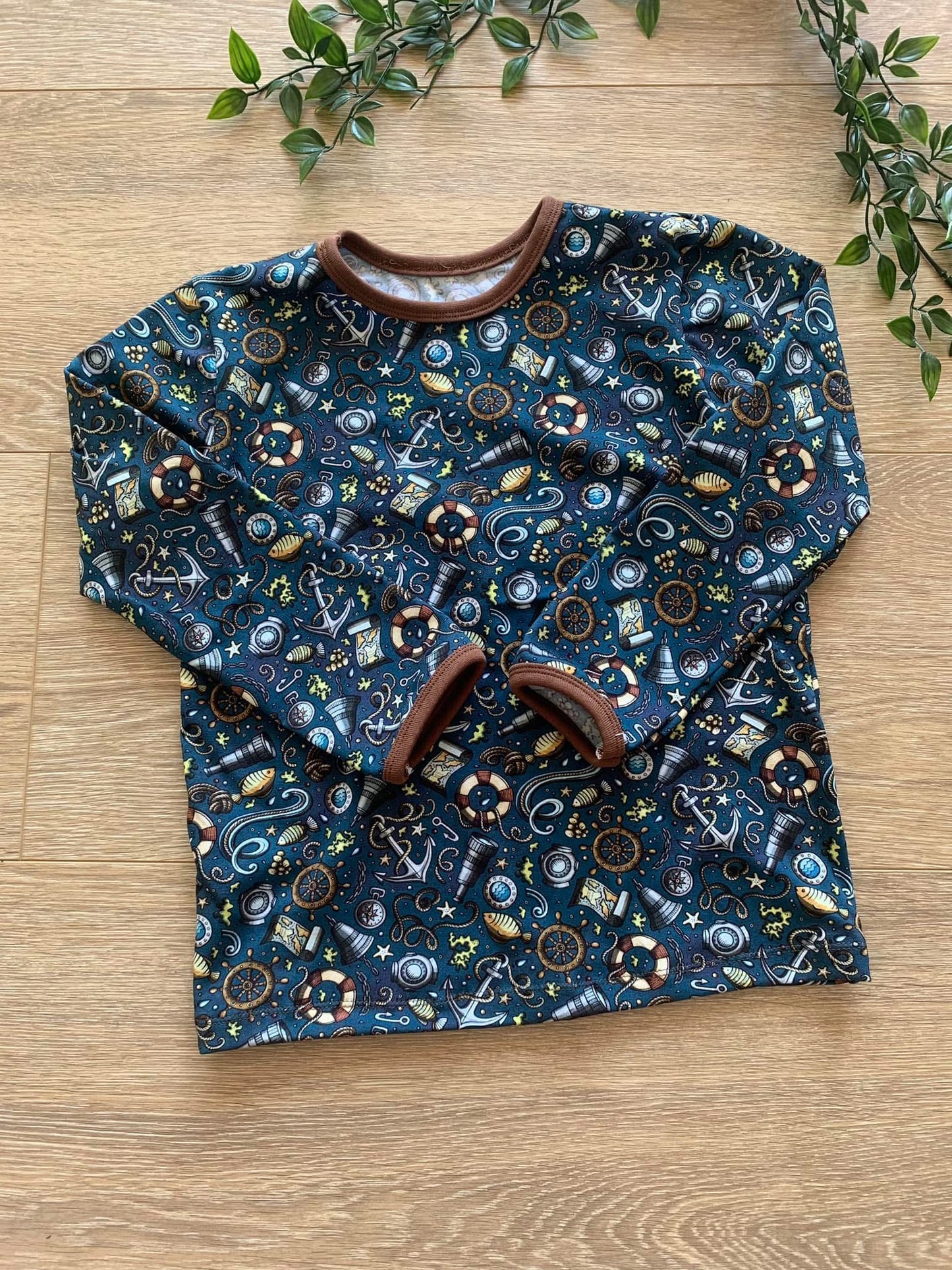 Trøje m/ sejl tema, str 116/122 ⚓️