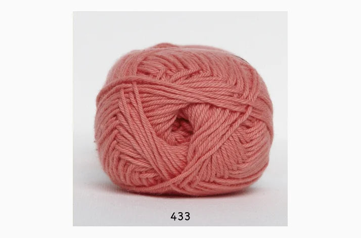 Bomuld 8/4 gl. rosa 🌸
