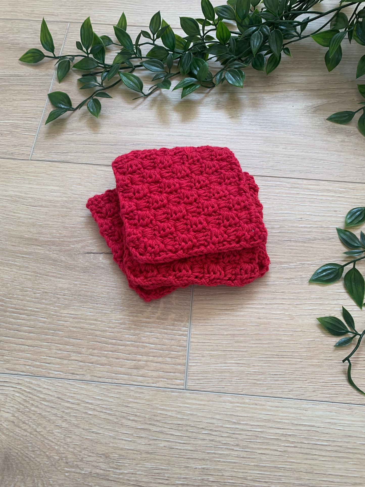 Glasskåner i rød ❤️