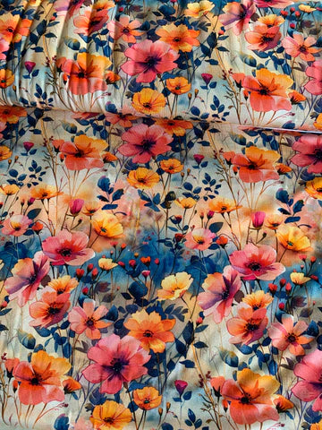 Sommer blomster bambus