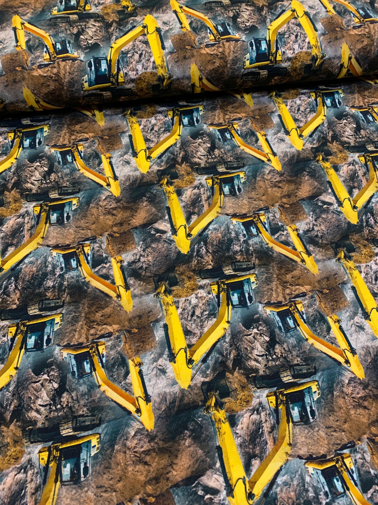 Bomulds jersey digitalt print