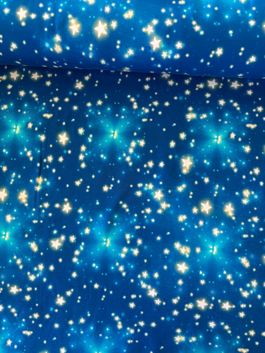 Bomulds Jersey m/ stjerner 🌟