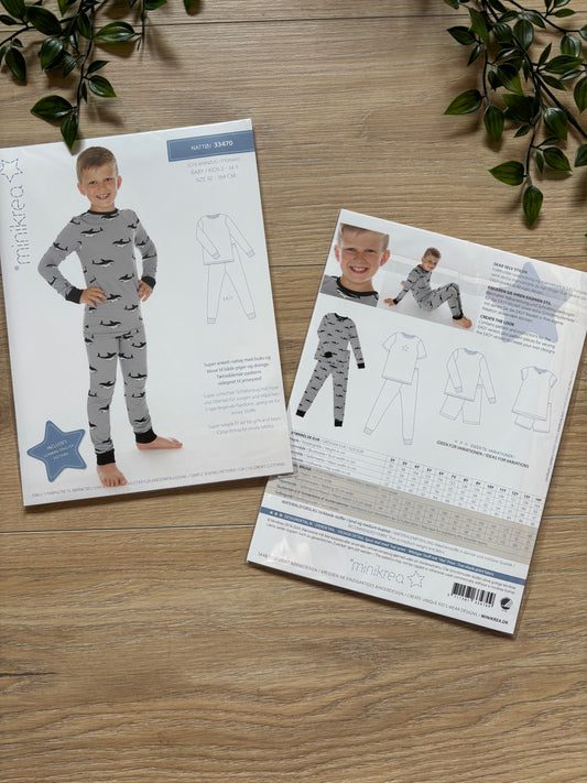 Minkrea nattøj 2-14 år 👧🏼