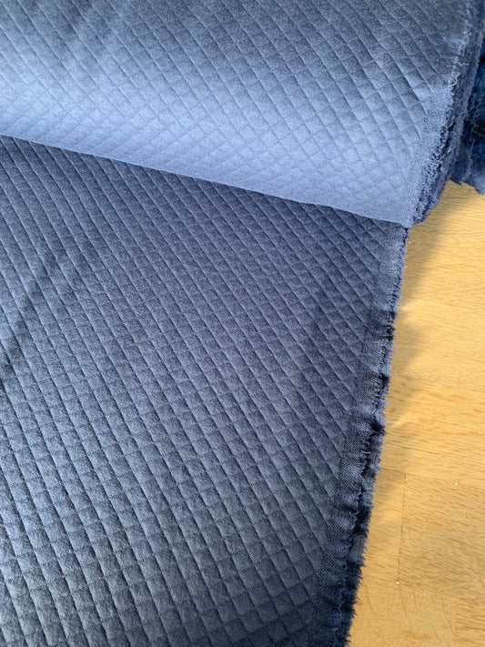 Marine blå quilt 💙