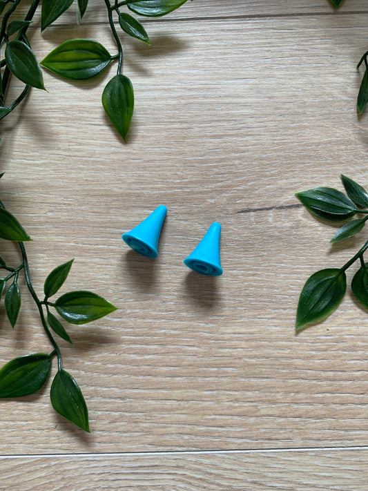 Strikkepinde stopper blå 🦋