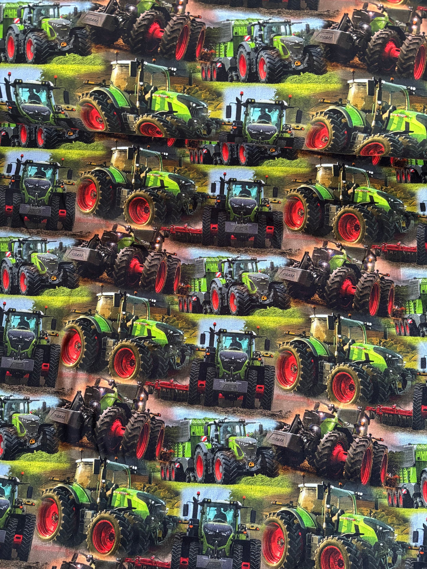 Bomulds Jersey m/ fendt traktor 🚜