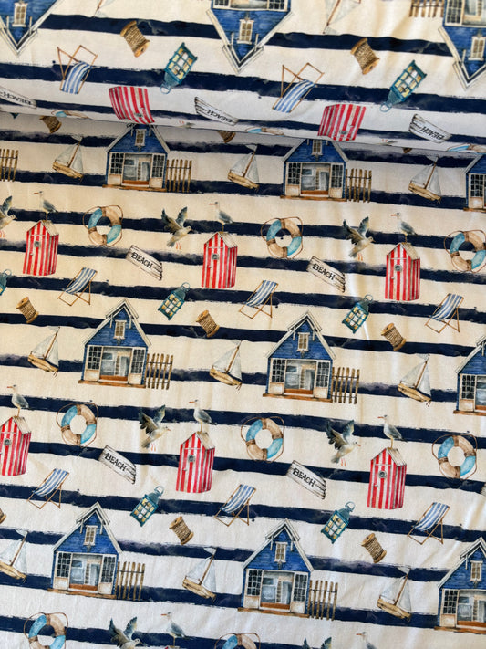 Bomulds Jersey m/ sejl tema ⚓️