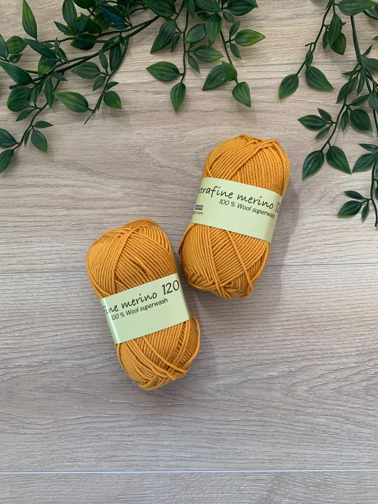 Extrafine merino uld 120 karry 🧡