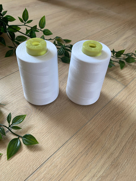 Overlock tråd hvid - 5000mtr 🕊️