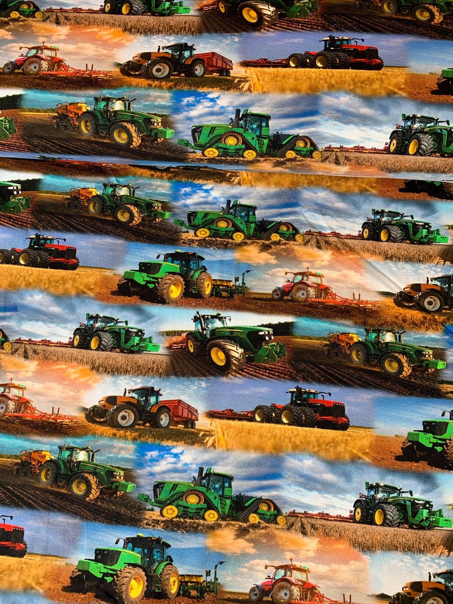 Farvede digital traktor