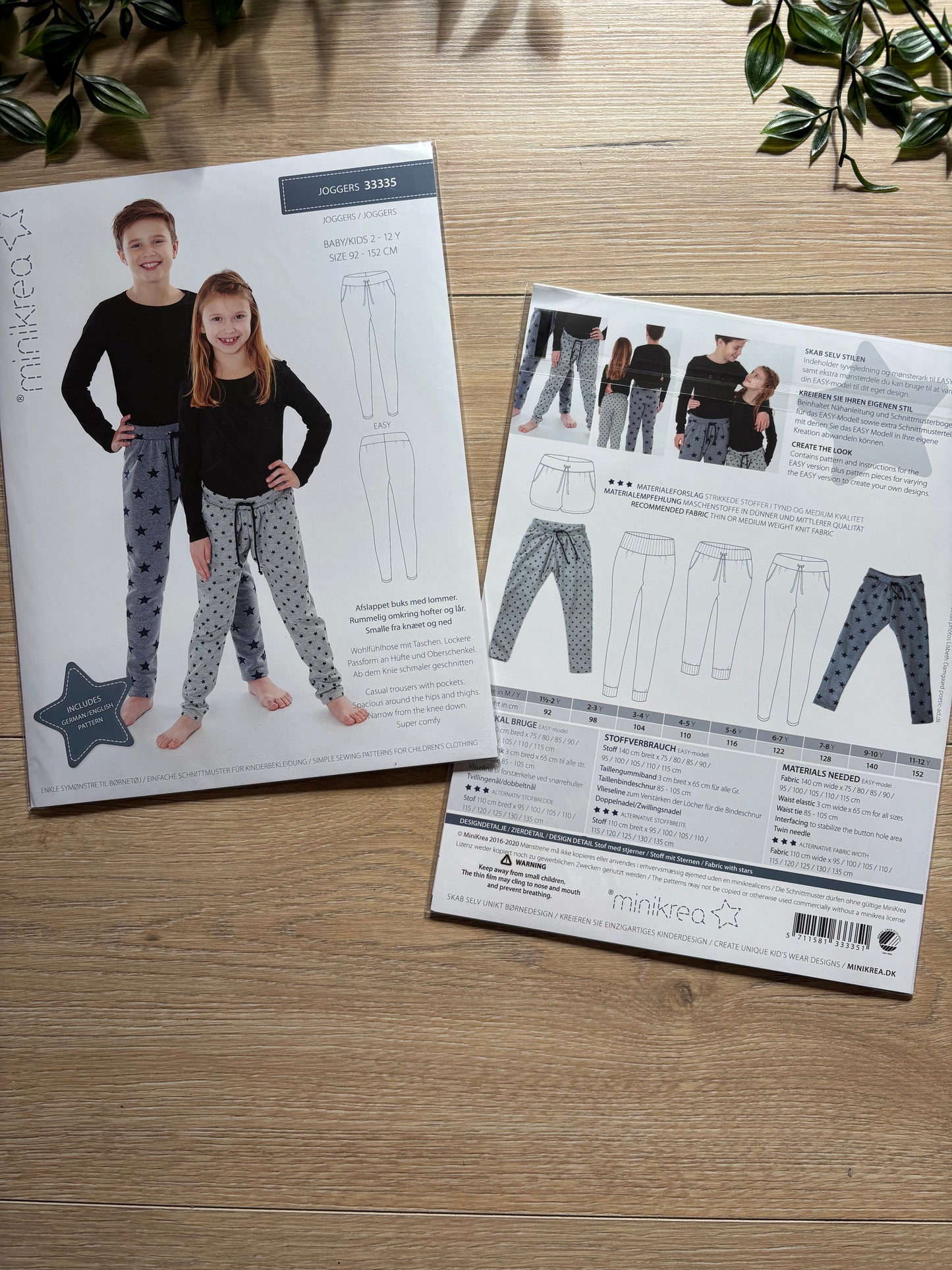 Minikrea joggers børn 👦🏼