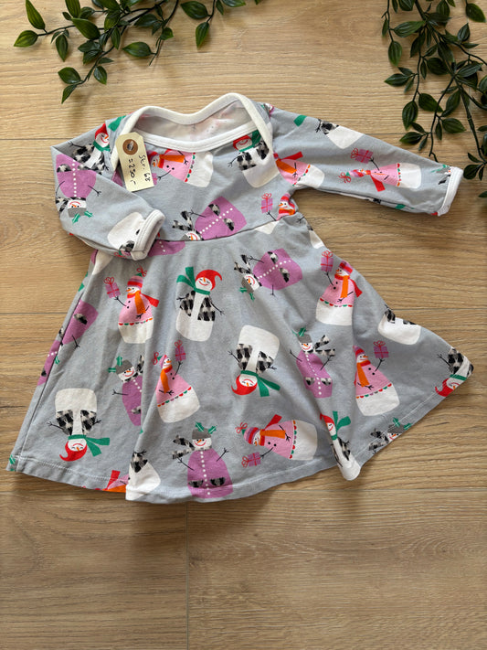 Bodykjole m/ snemand, str 68 ⛄️