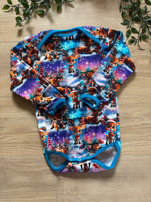 Body m/ jule rensdyr, str 98 🎄