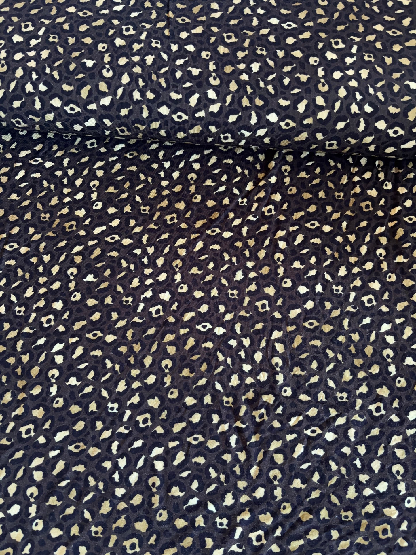 Bambus Jersey m/ guld leopard 🐆