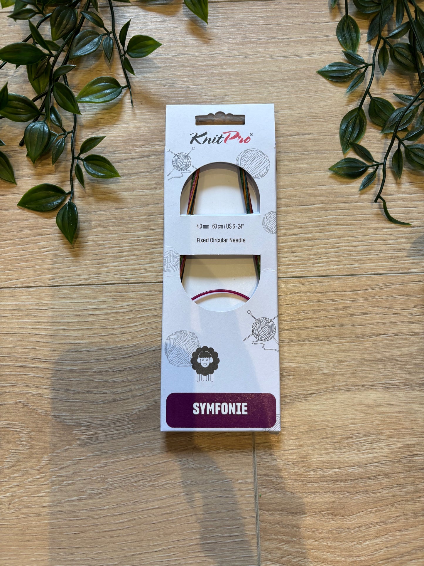 Knit pro symfonie, 4.0 mm 60 cm 🧶