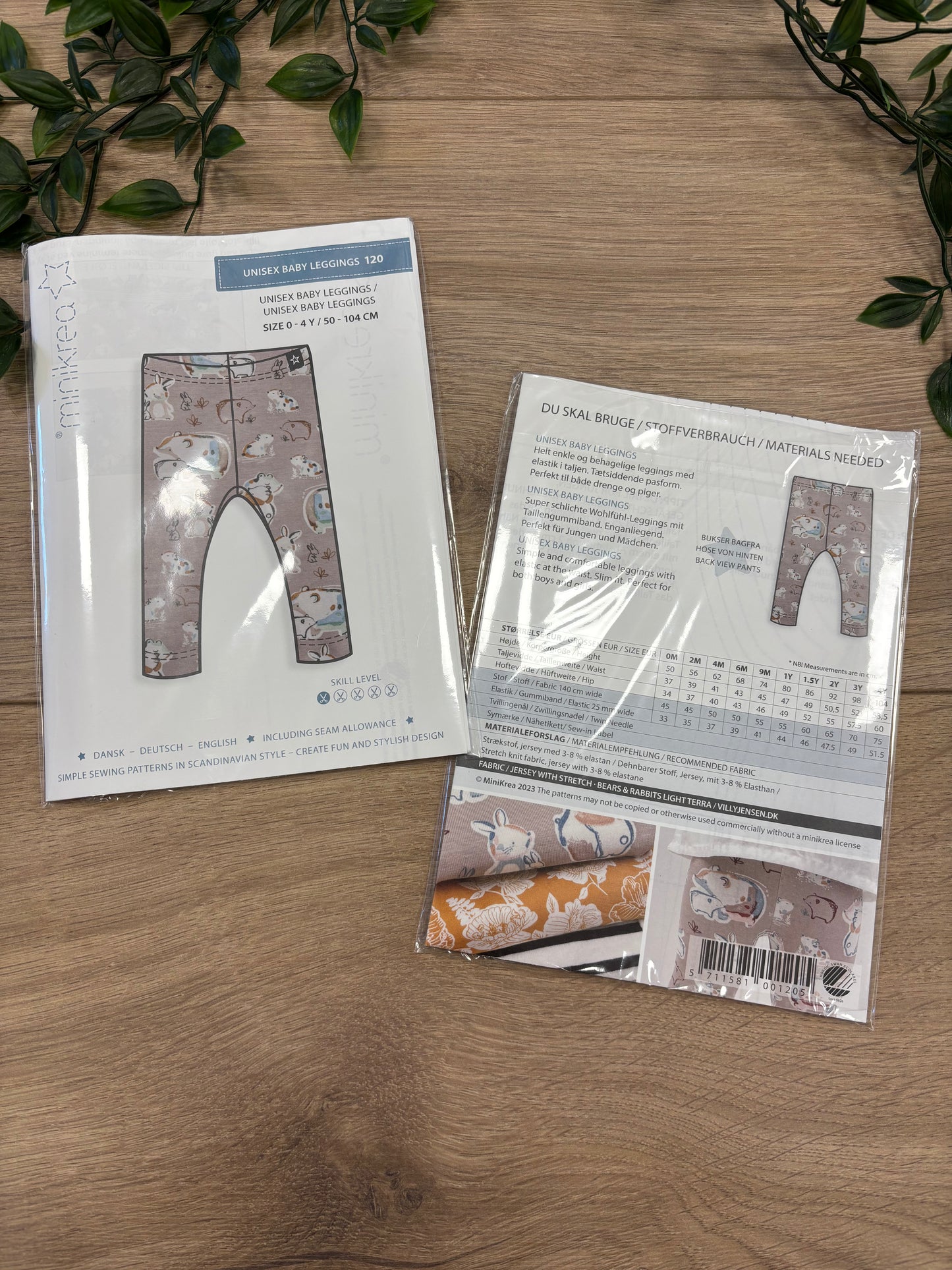 Minikrea leggings barn, str 0-4 år 👶🏻