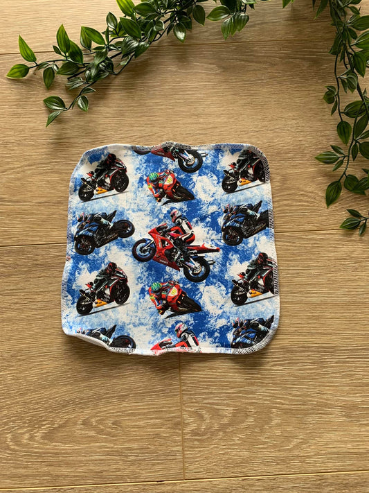 Vaskeklud m/ motorcykler 🏍️
