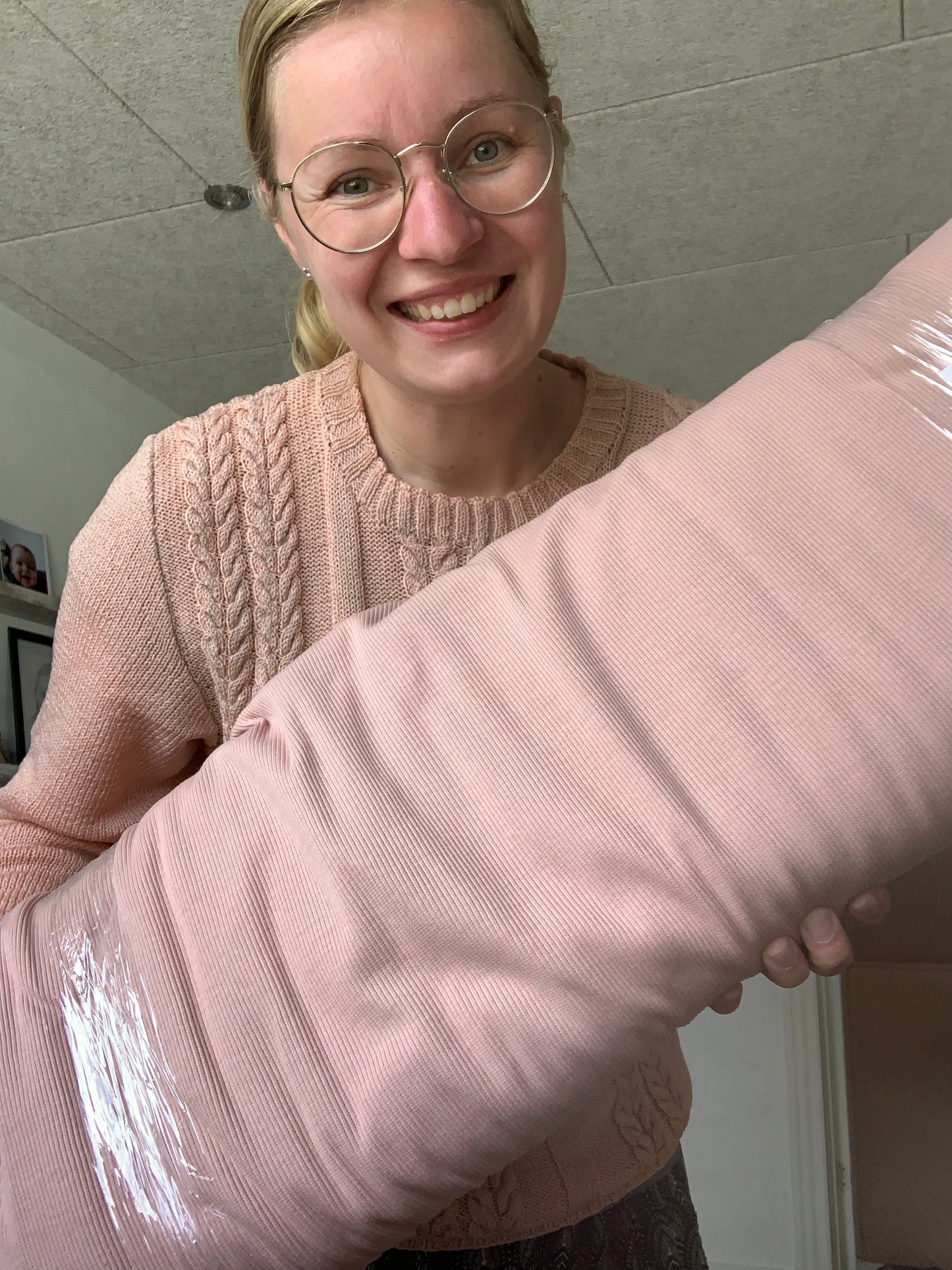 Rib jersey i rosa 🌸